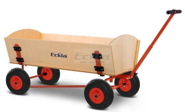 Bollerwagen Eckla XXL 120 cm mit Hinterachslenkung